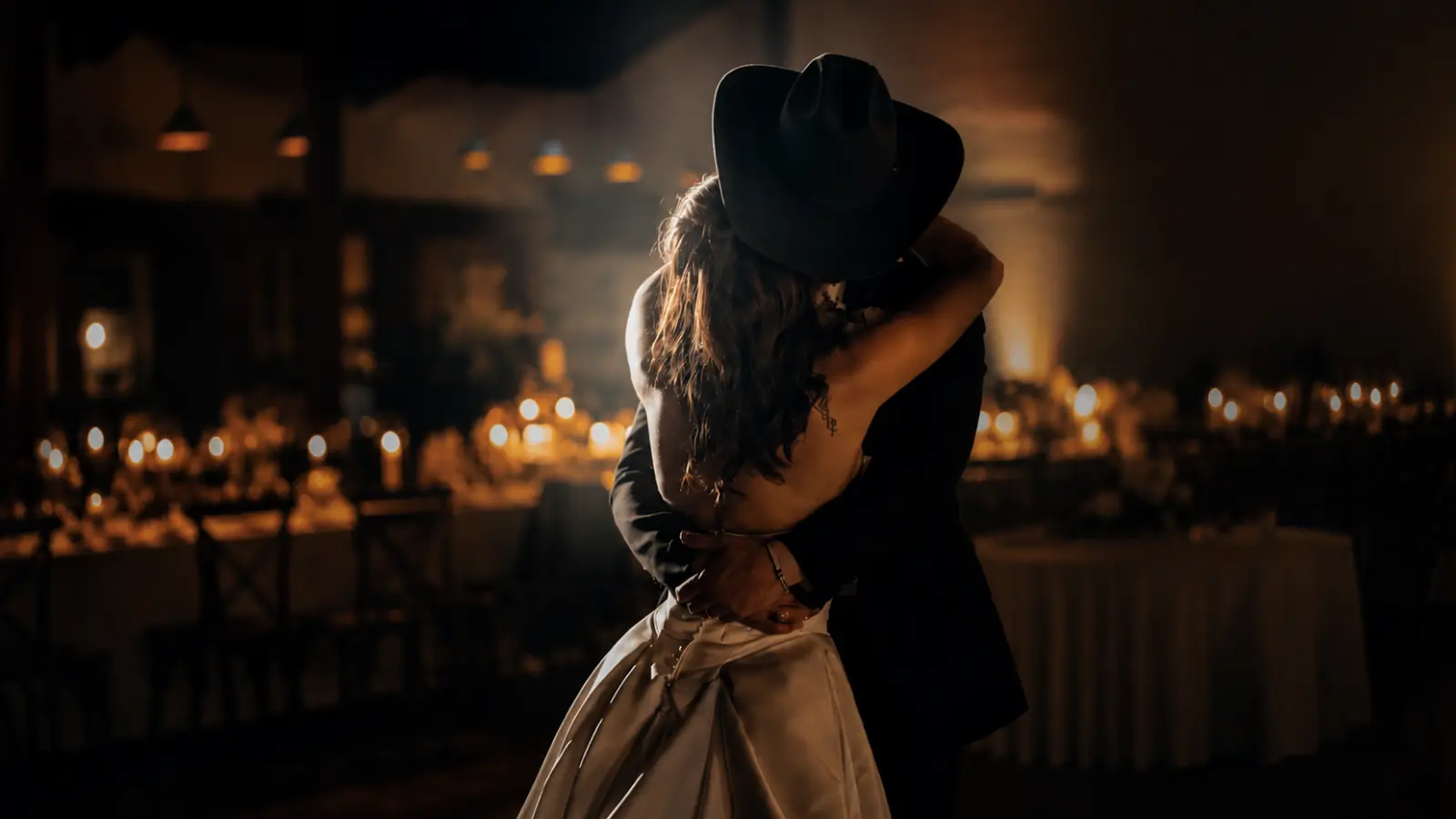 country wedding songs dance romantic cowboy hat reception moment