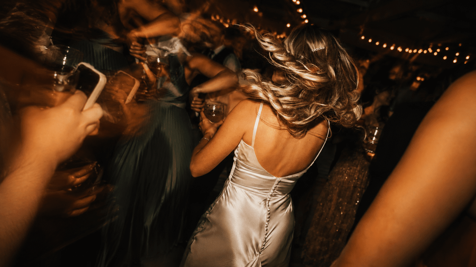 fun wedding songs reception dance party bride dancing