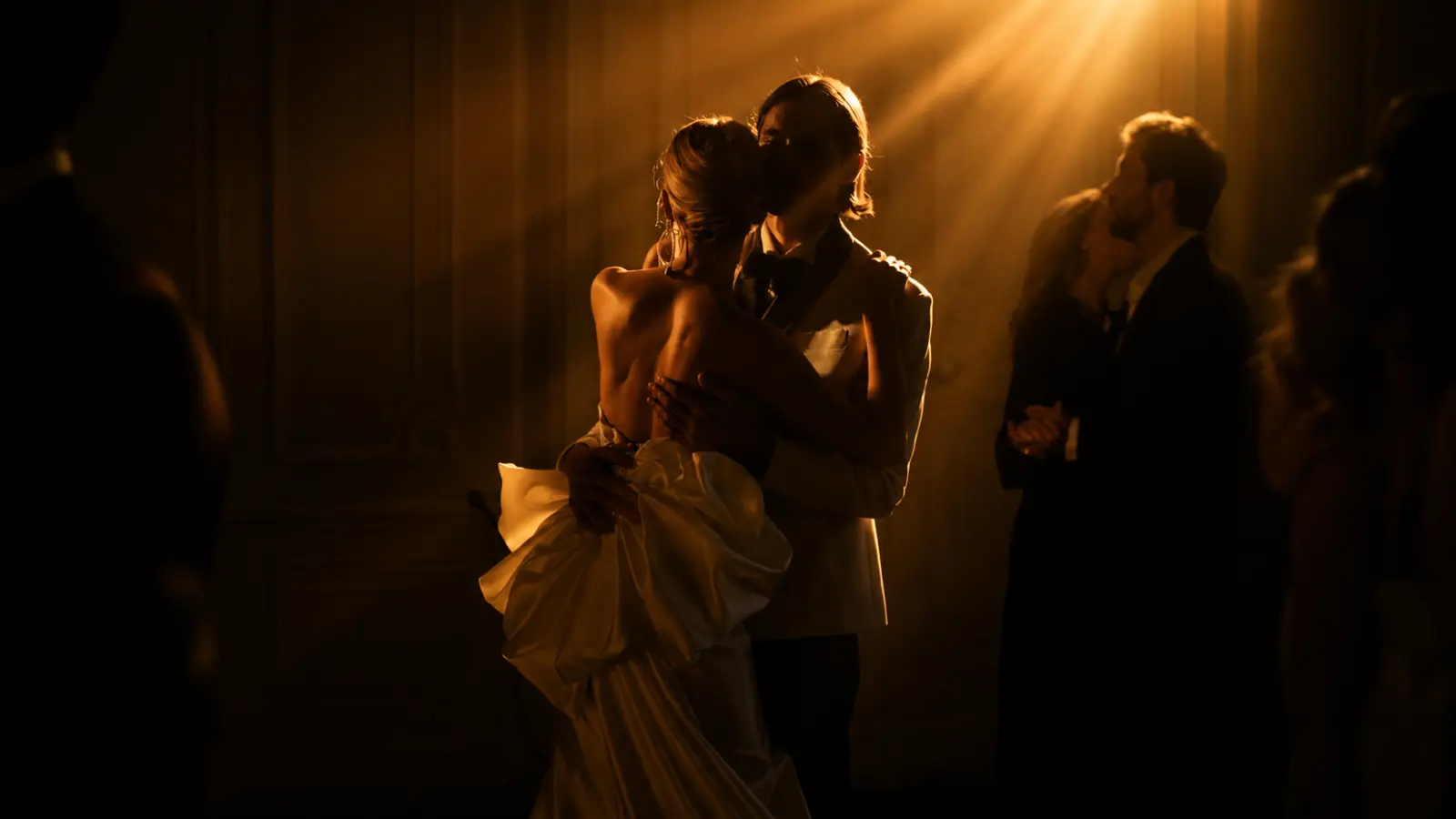 romantic wedding songs first dance golden light reception