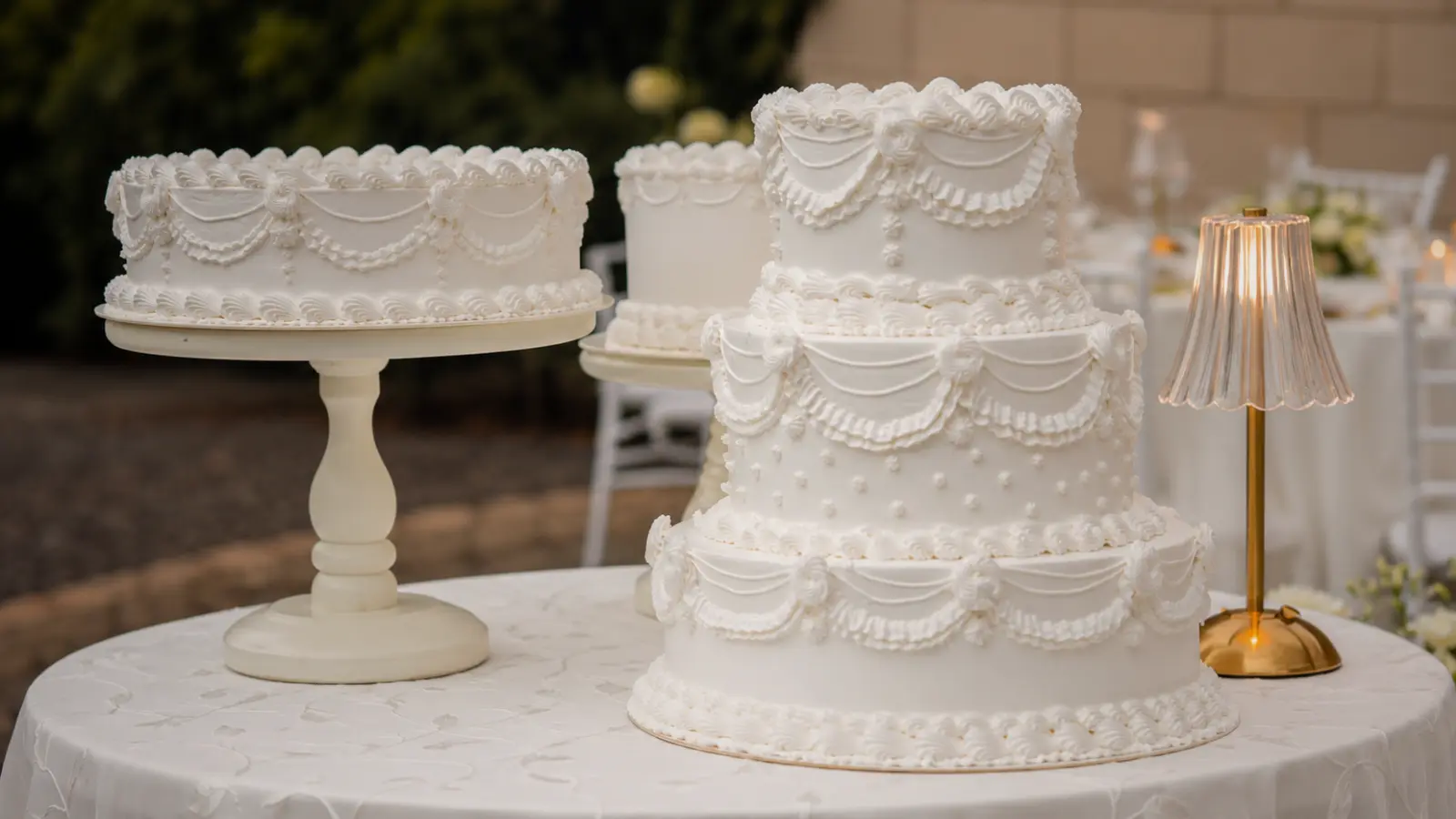 Buttercream vs Fondant Wedding Cake