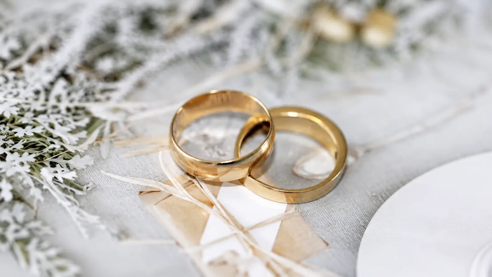 Elegant wedding rings photographed for everyday wedding ring inspiration
